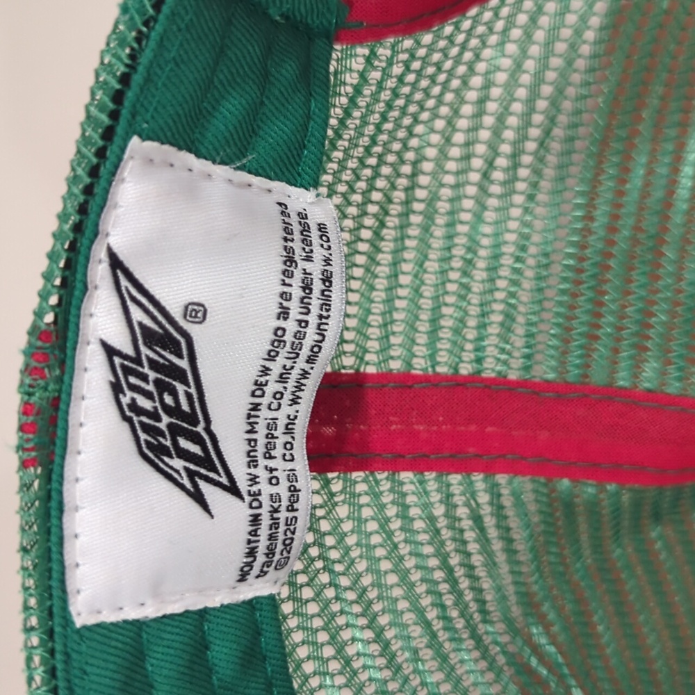 Mountain Dew Trucker Hat - Picture 6 of 7